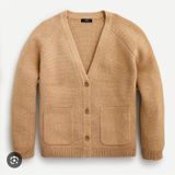 J.Crew: V-neck Cardigan Sweater Black size Medium Photo 0