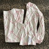 The Beaufort Bonnet Company Bow Pink/white Pajama Set Size Small‎ Photo 0