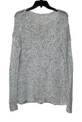 Abercrombie & Fitch Open Knit Sweater Size XS Beige With Black Fleck Womens‎ Photo 0