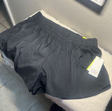 Women’s Black Athletic Shorts with Elastic Waist Sz XL by All In Motion NWT Photo 0