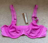 SKIMS No Show Molded Unlined Demi Bra Pink 34B NWT‎ Underwire Photo 0