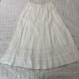 Hollister white maxi skirt Photo 0