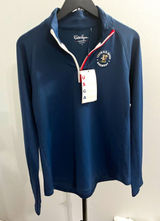 Walter Hagen 125th U.S. Open Oakmont Women’s S navy 1/4 Zip Golf Pullover NWT Photo 0