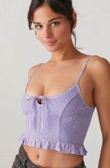 urban outfitter tank top purple small Photo 0