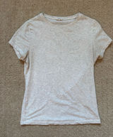 LIGHT GREY BABY TEE Photo 0