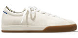 Rothy's The Lace-Up Sneakers Gum Terry Low Top Knit Round Toe Beige Neutral 7 Photo 0