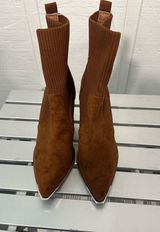 Steven by Steve Madden Reeve Suede Sock Booties Size 8 M NWOT Photo 0