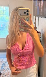 Shein Sequin Top pink Photo 0