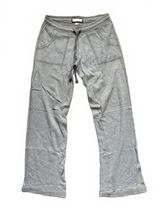 Vintage Y2K Aerie Low Rise Gray Wide Leg Sweatpants Drawstring Lounge Pants Photo 0