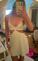 Beach sundress Yellow Photo 0