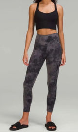 Lululemon Align Pant 25" *Diamond Dye Diamond Dye Pitch Grey Graphite Grey Photo 0