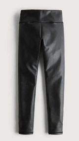 Hollister Ultra High-Rise Faux Leather Leggings Photo 0
