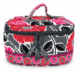 Vera Bradley OS Cosmetic Case Cherry Blossoms Floral Quilted Travel Vanity Bag Photo 0
