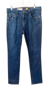Anthropologie Pilcro and the Letterpress Stet Dark‎ Wash Jeans Size 12/32 Photo 0