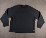 Vuori Restore Sweater Womens Small Organic Cotton Oversized Crew Sweatshirt Photo 0