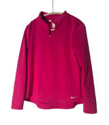 Nike Therma Fit half zip Long sleeved tip in Pink Sz L Photo 0