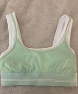 alo mint bra size xs never worn! matching leggings on my page! Photo 0