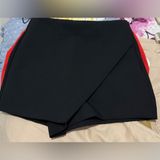 Zara High Waist Black Women's Shorts Photo 0