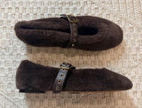 Madewell Women's Remy Faux Fur Mary Jane Flats Photo 0