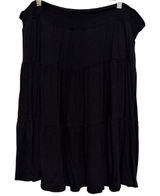 St John’s Bay Quality Apparel Women's Black Skirt Elastic Waist Size XXL Photo 0