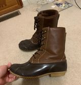 Duck Boots Brown Size 9 Photo 0
