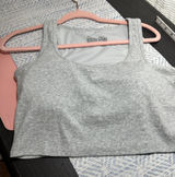 Ladies crop tank with built in bra Sz XL by Auden NWT Photo 0
