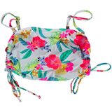 Salt‎ + Cove Beachwear Neon Floral Print Bikini Swim top L NWT Photo 0