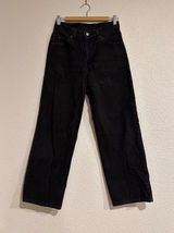 vintage levi’s 965 90s straight wide leg black cotton denim jean USA Photo 0