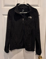 The‎ North Face Osito Fleece Jacket Womens Large Black Full Zip High Pile Soft Photo 0
