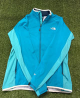 The North Face Women's Windstopper Two Tone Blue Teal Jacket Full Zip Outdoor L Photo 0