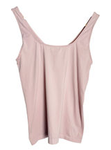 Alo Yoga Light Pink Sleeveless Scoop Neck Athletic Workout Tank Top Size Small Photo 0