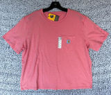 Carhartt Women's Size L Tencel Fiber Series Loose Fit SS Pocket T-Shirt Photo 0