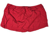 Brandy Melville Red Cotton Cassidy Strapless Tube Top One Size‎ Photo 0