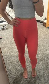 Coral Lululemon Align Leggings  Photo 0