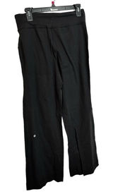 Lululemon stand grounded yoga pants black size 6 -32” in seam lulu long pants m Photo 0