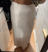 A New Day Skirt Satin Pink Midi Photo 0