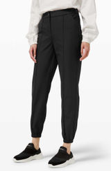 lululemon athletica Black Tailored Jogger Pants Size 28 Photo 0