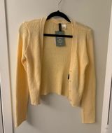 H&M Yellow Cardigan Photo 0