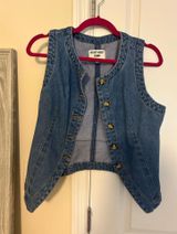 Denim vest top Blue Photo 0