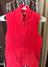 Women's‎ Highlighter Pink Full Zip Old navy Fleece Vest Size Small Photo 0