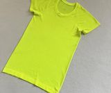Lululemon Women's Highlight Neon Yellow Swiftly Tech Short Sleeve 2.0 Shirt Top, Size 10 Photo 0