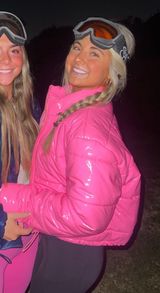 pink metallic crop jacket Size M Photo 0