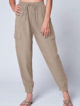 Loose Cargo Jogger Pant Tan Size L Photo 0