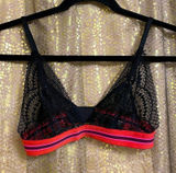 Victoria’s Secret black lace Very Sexy bralette, size S Photo 0