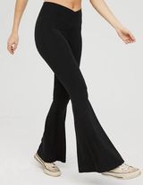 Flare Aerie Leggings Crossover Real Me OFFLINE by High-Waisted Photo 0