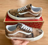 Vans Old Skool 'Checkerboard Sweater - Brown' Mens 9.5 US Women 11.0 US Photo 0