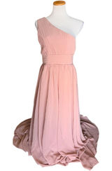 ‘New Boutique Gorgeous One Shoulder Chiffon Wedding Bridesmaid Prom Dress - 12 Photo 0