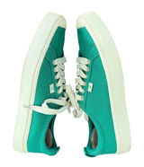 Cariuma Oca Low Top Sneakers Green Canvas Lace Up ‎ Shoes Men 8 Women 9.5 Photo 0