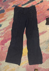 Brandy Melville Navy Cargo Pants Photo 0
