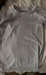 White Swiftly Lululemon Tech Long Sleeve 0 Photo 0